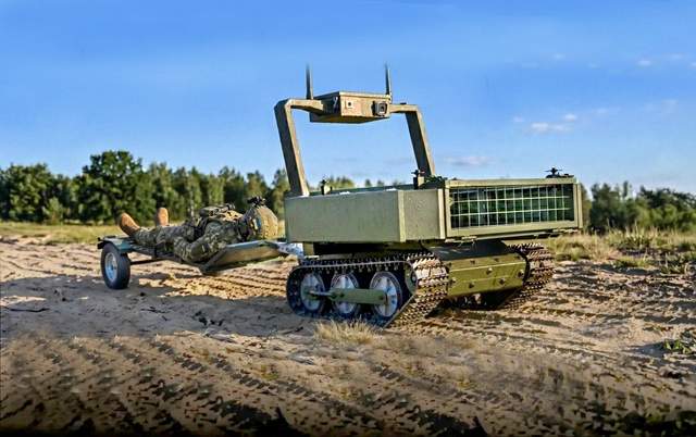 Замість людей — роботи: у ЗСУ офіційно запустили медевак Vepr