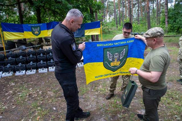 12 армійський корпус отримав від громади Києва ще понад 1600 БпЛА, – Кличко