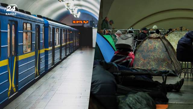 Скандали з наметами у метро під час атак: як коментують ситуацію у підземці Києва