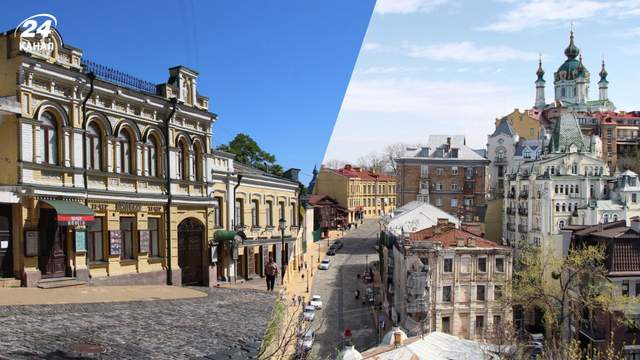 Майже кожен другий будинок на Андріївському узвозі