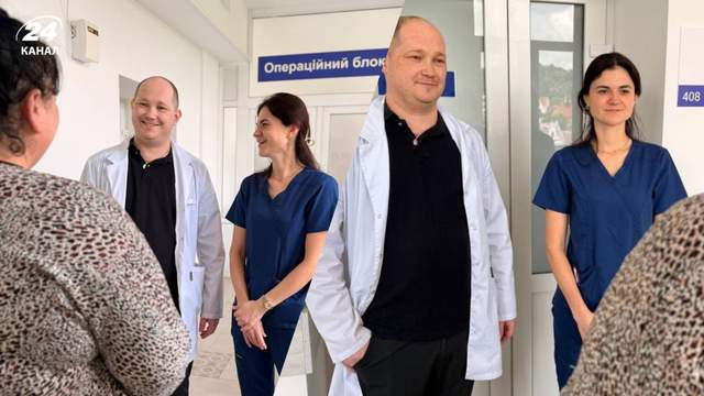 Займала всю черевну порожнину: медики у Львові провели унікальну операцію та врятували жінку