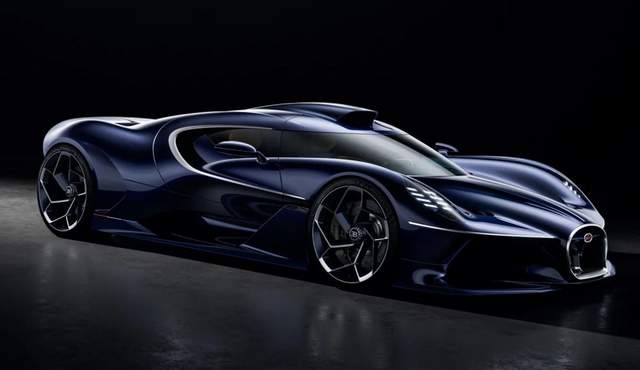 Bugatti показала новий гіперкар на 1577 кінських сил