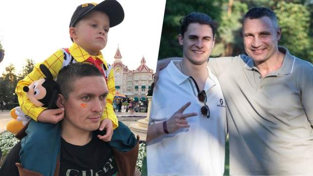 Клички та не тільки: діти, яких відомих боксерів з України обрали жити за кордоном