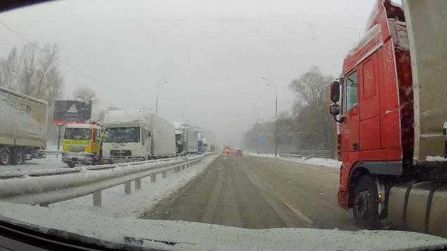 Въезд в киев