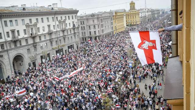 Фото протесты в беларуси