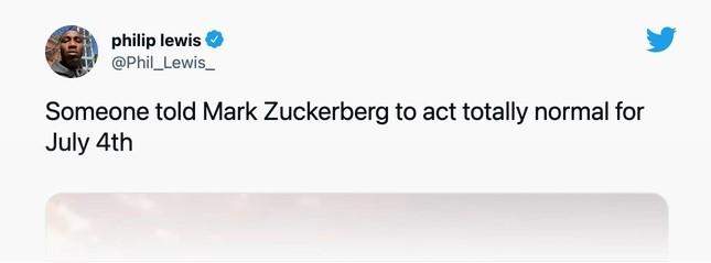 У мережі потролили Марка Цукерберга, який у День незалежності США проїхався на серфі з прапором
