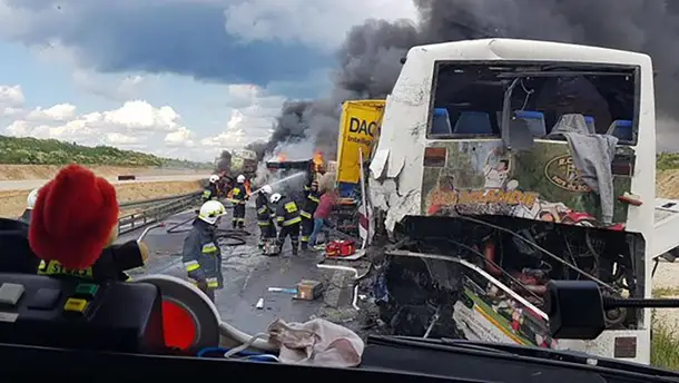 аварія в Польщі аварія в Польщі
