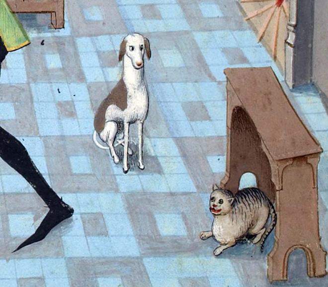 Це точно котики: як зображали домашніх улюбленців на середньовічних картинах – кумедна добірка 