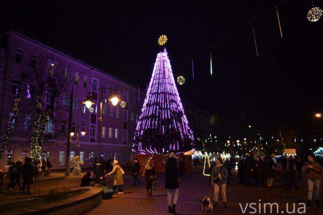 Ялинка у Хмельницькому як святкуватимуть Різдво і Новий рік