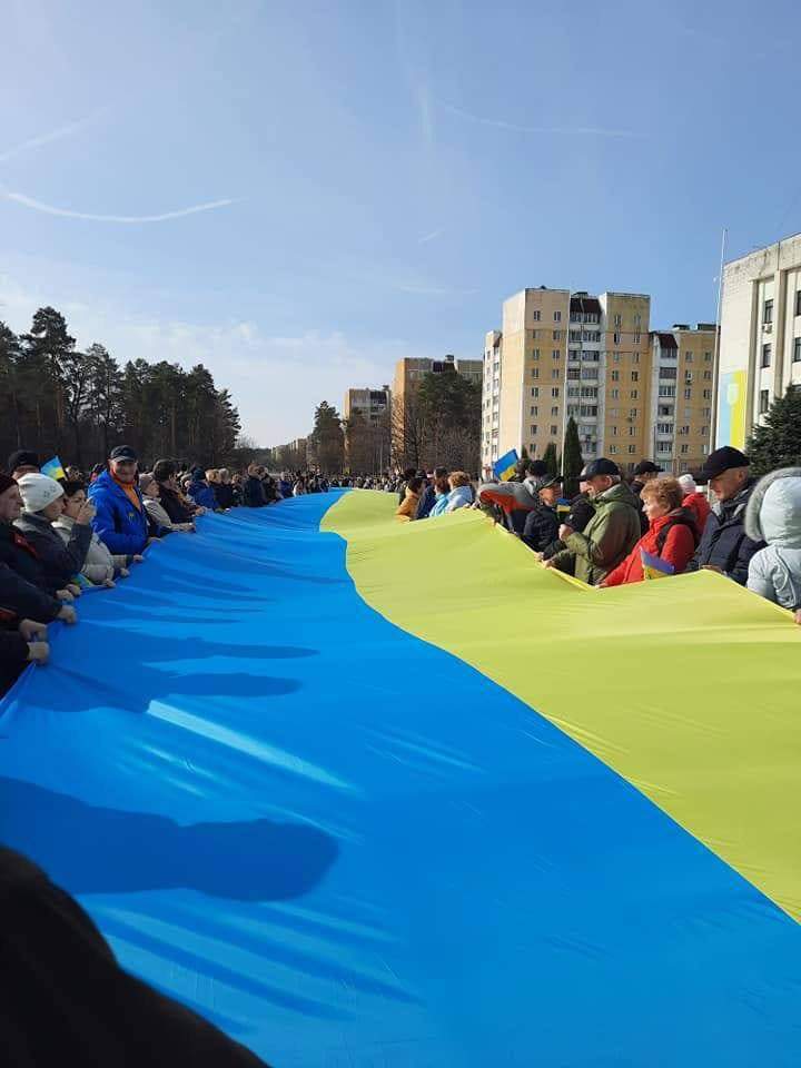 славутич 26 березня війна мітинг