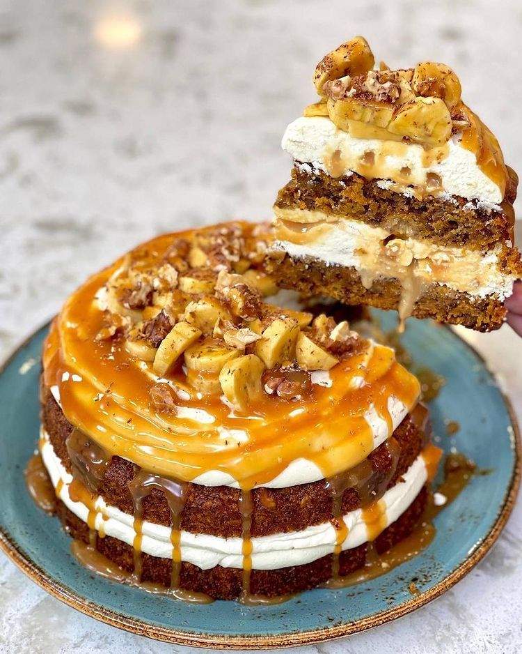 Морковный торт с бананом и карамелью рецепт от кондитера