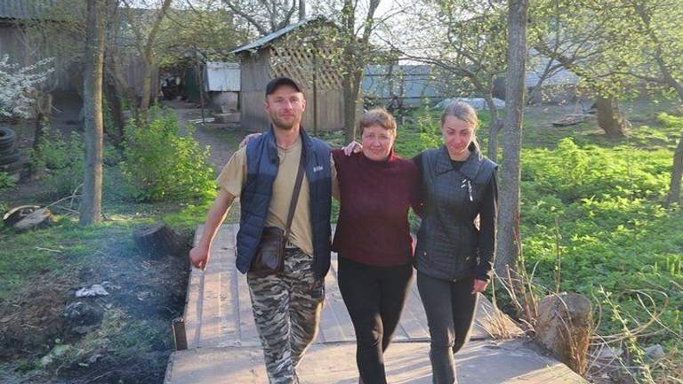 Микола Куліченко разом з пані Валентиною