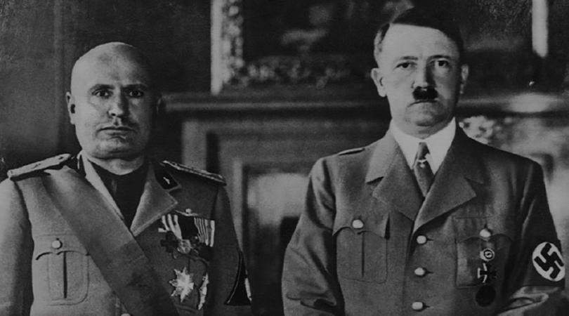 Беніто Муссоліні Адольф Гітлер