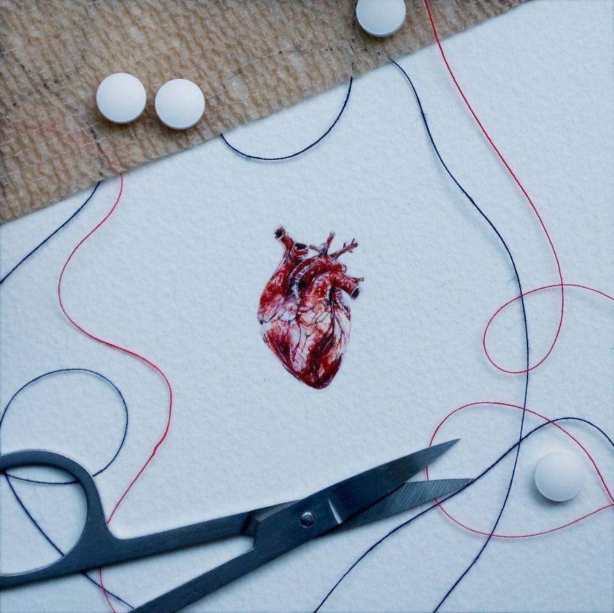 Дуже деталізоване серце 