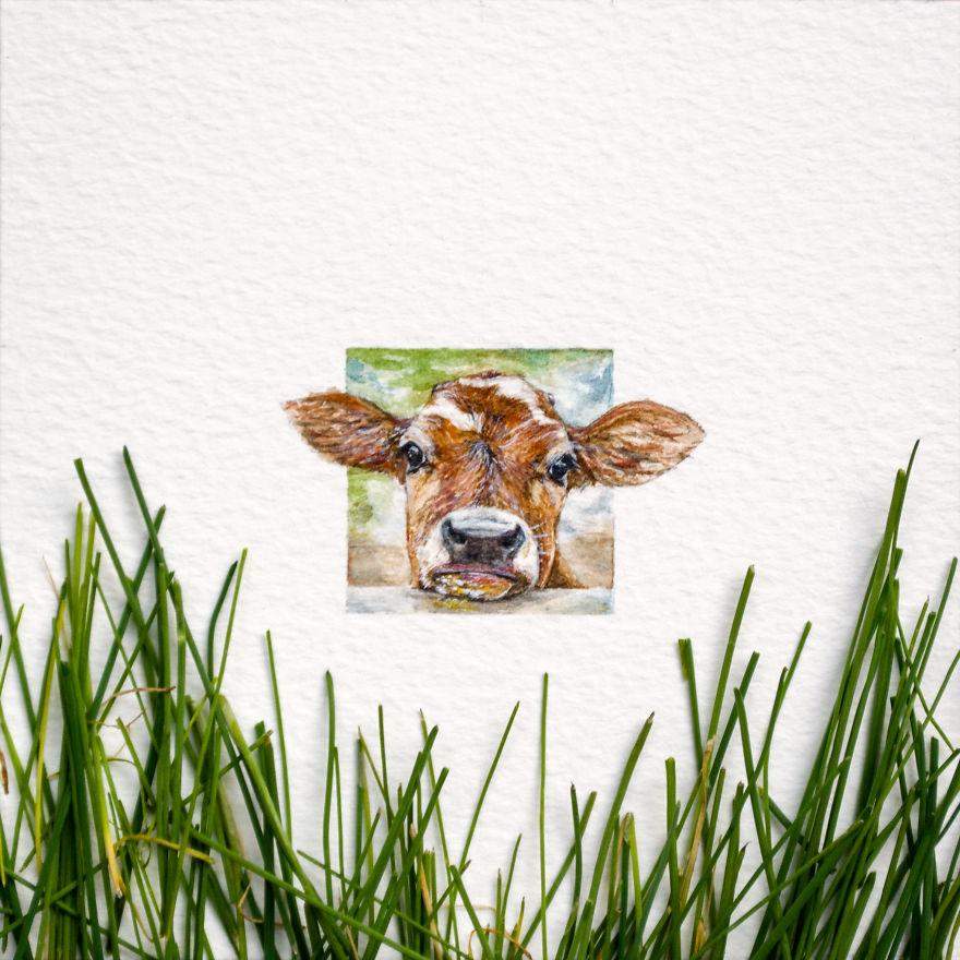 Яка мила корівка