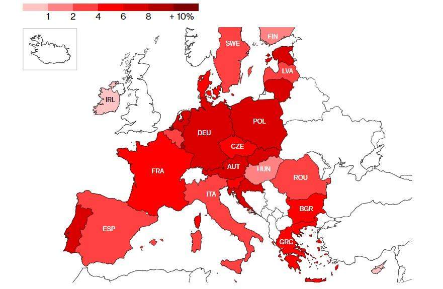 Ріст цін на житло у ЄС