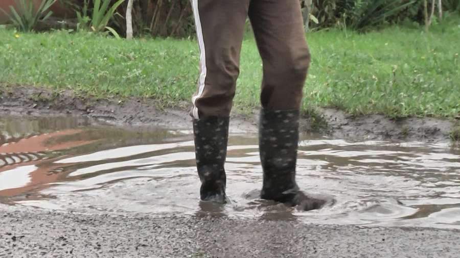 Дорога в селі Наталин