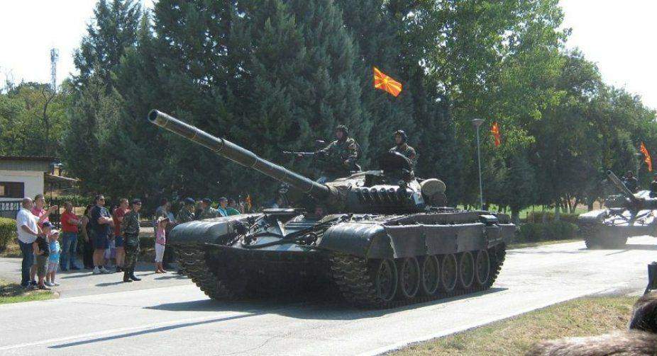 Північномакедонські Т-72